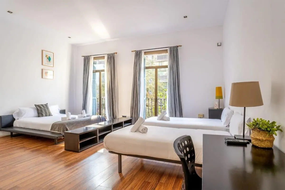 Comfortable And Huge 4Bd - 2Bth Rambla Catalunya Barcelona 0*,